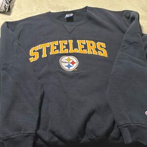 Pittsburgh Steeler, vintage black sweatshirt XXLg